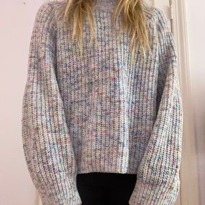 Old navy soft knit sweater multi color